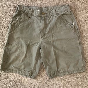 carhartt shorts size 34 brown